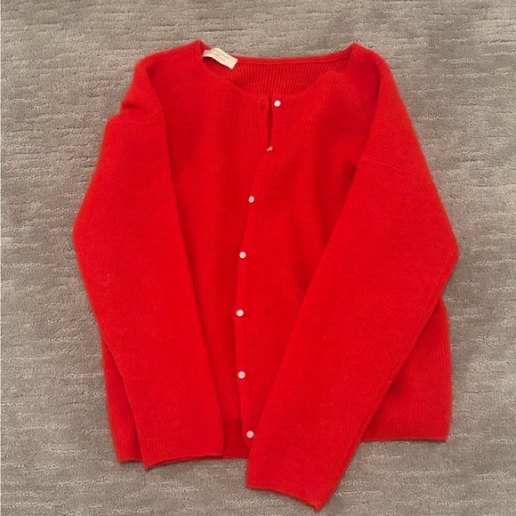 Sezane Sweaters - Sezane Red Women's Sweater